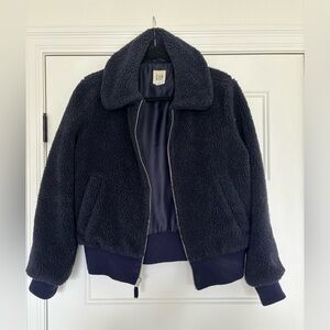 Gap teddy bomber jacket
